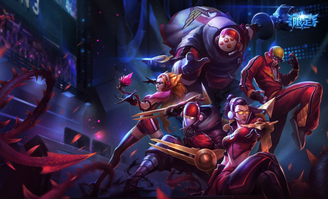 科技重塑荣耀，最新战队赛皮肤体验未来竞技风采