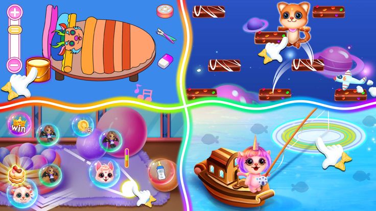 宠物明星游戏，小巷隐藏宝藏的特色小店探索之旅