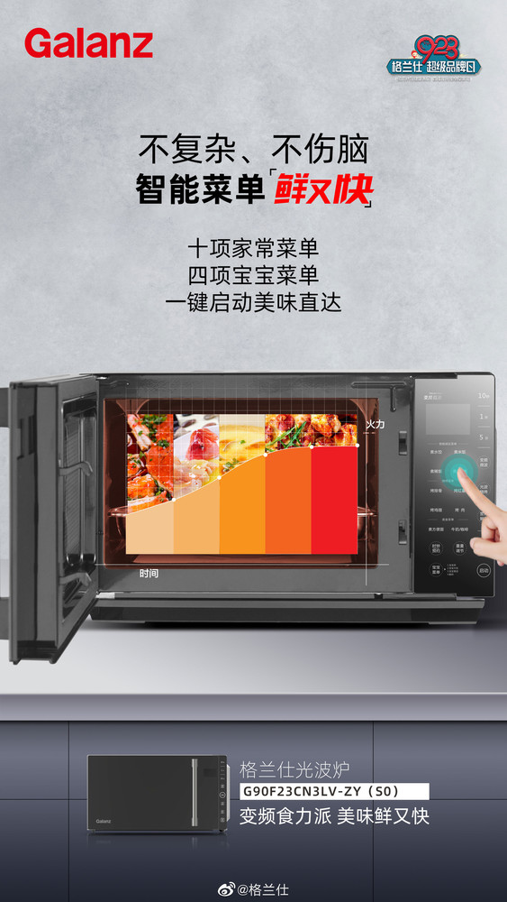 格兰仕微波炉新款上市，科技与烹饪艺术的完美融合